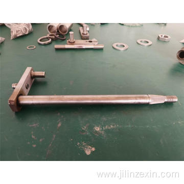 Wiper motor crank arm assembly